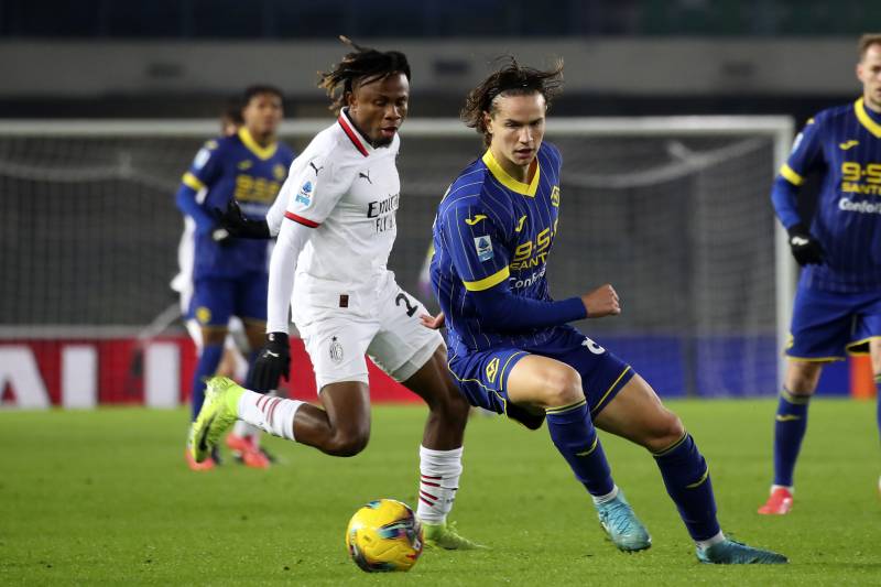 Hellas Verona Milan Chukwueze Ghilardi