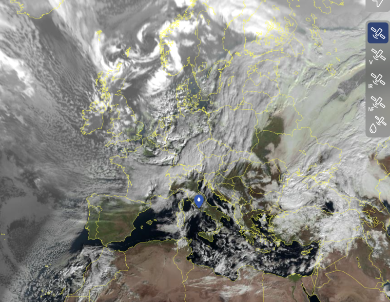 Le bufere di neve irrompono in Italia: ecco le zone più a rischio