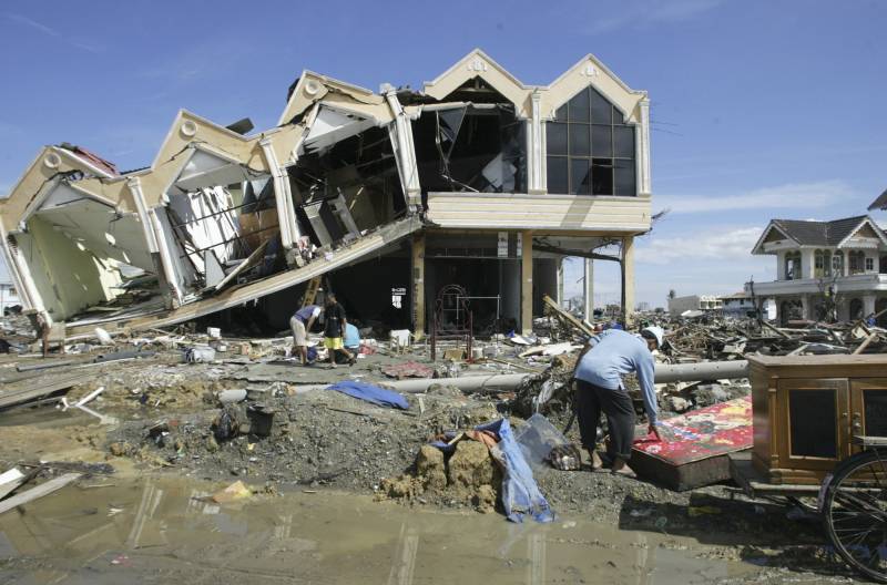 Tsunami Banda Aceh edificio