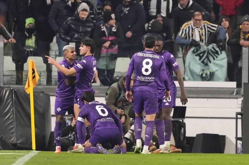 Juventus Fiorentina Sottil celebrazione