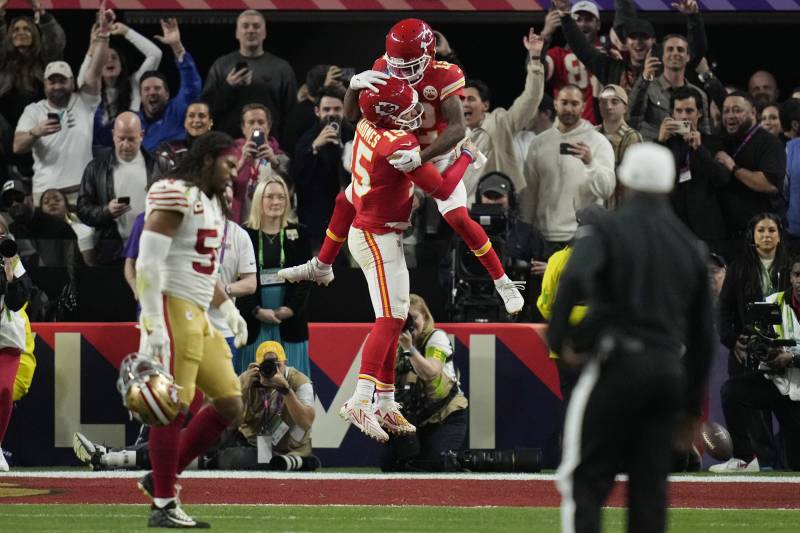 Kansas City Super Bowl LVIII celebrazione