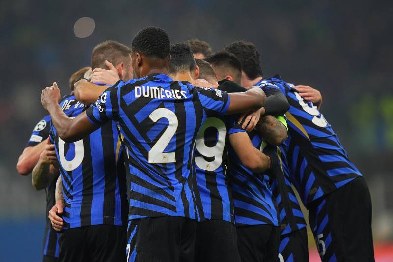 Inter Lipsia Champions celebrazione