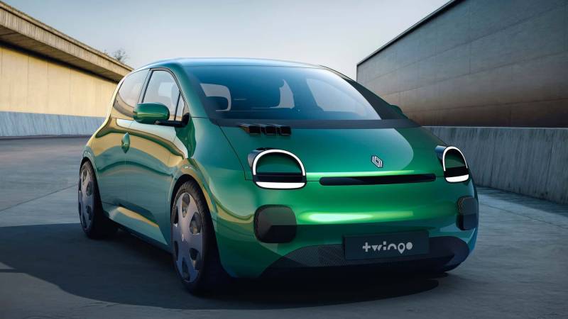 Renault Twingo E-Tech, svelati gli interni della futura citycar elettrica