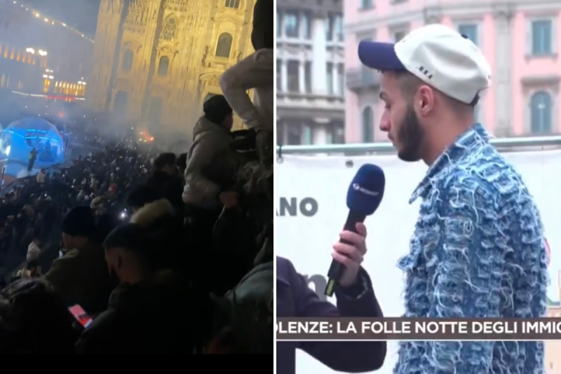 Capodanno in Duomo e intervista di 4 di Sera