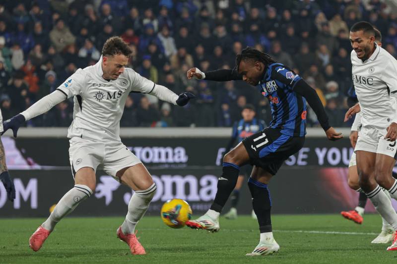 Atalanta Napoli Lookman gol