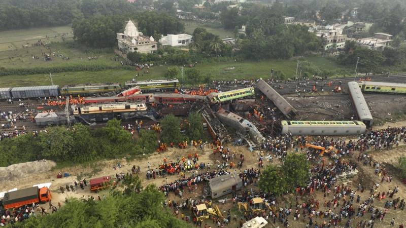 Disastro ferroviario dell'Orissa, India