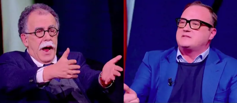 Sandro Ruotolo e Tommaso Cerno