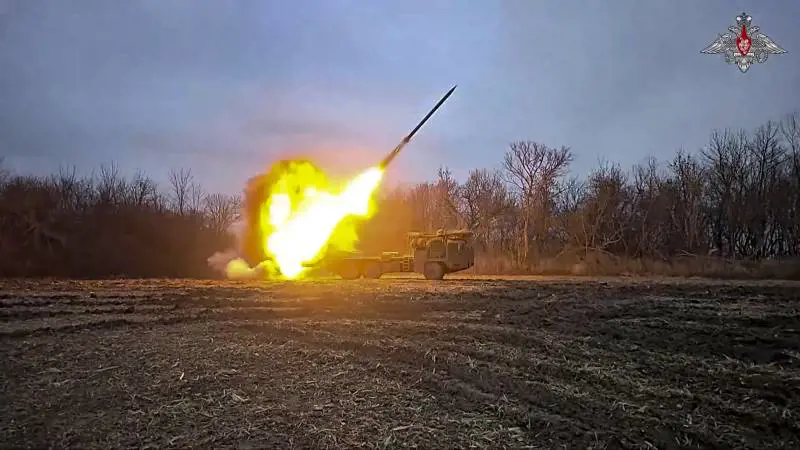 Lanciarazzi russo nel Kursk