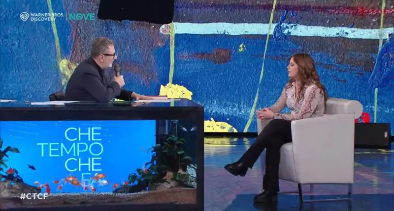 Fabio Fazio e Ilaria Salis
