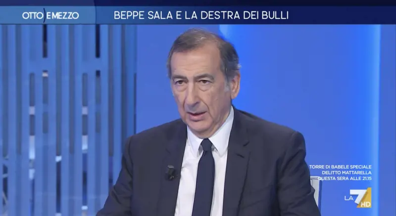 "Alzare le tasse ai ricchi", "Aumentare gli stipendi". É scontro tra Gruber e Sala
