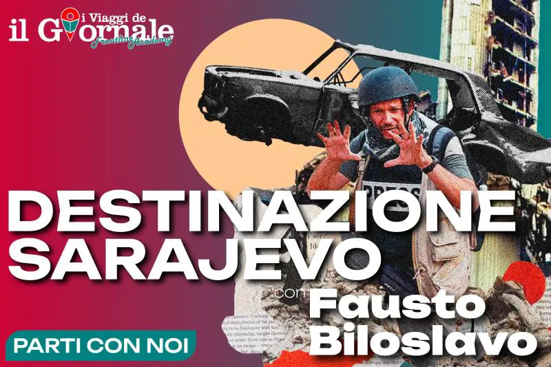 L'academy de il Giornale: in viaggio a Sarajevo con l'inviato di guerra Fausto Biloslavo