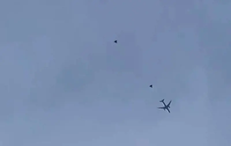 Gli Eurofighter di scorta al volo Boeing deviato per allarme bomba
