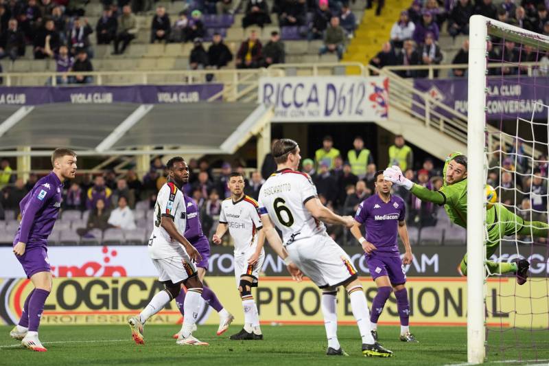 Fiorentina Lecce Gosens gol