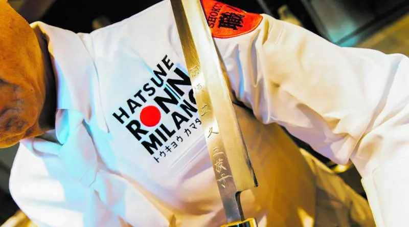 La cerimonia dell'omakase col maestro Nakaji da Hatsune