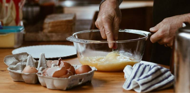 Preparazione torta