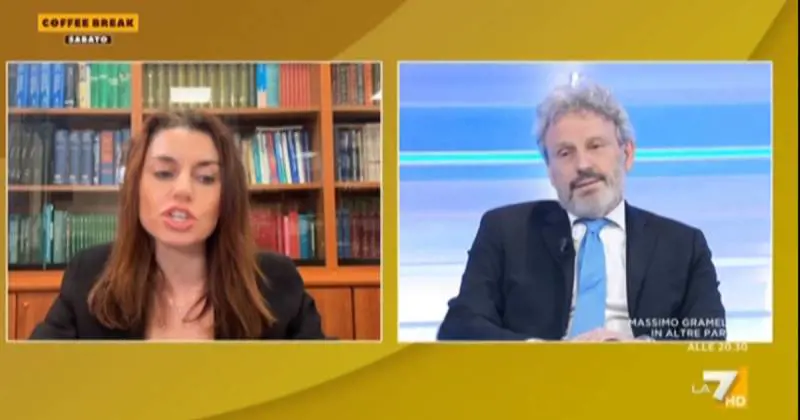 "Matricola". "Professorino". È scontro in tv tra Ceccardi e Parsi