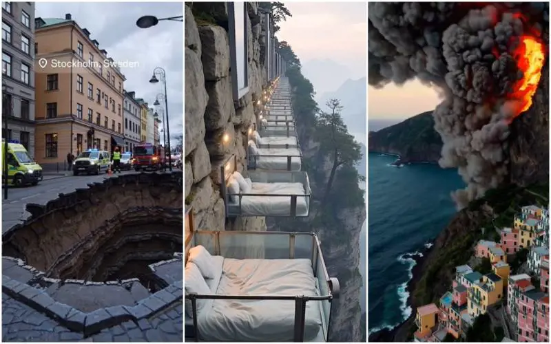 Mete da sogno, catastrofi e fake news. Cosa c'è dietro queste immagini
