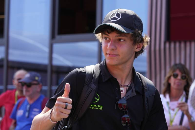 Antonelli Mercedes FP1 Monza 2024 2