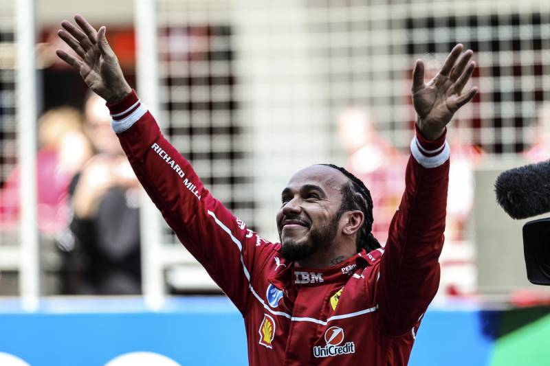 F1, in Cina la Ferrari di Hamilton è il più veloce di tutti 