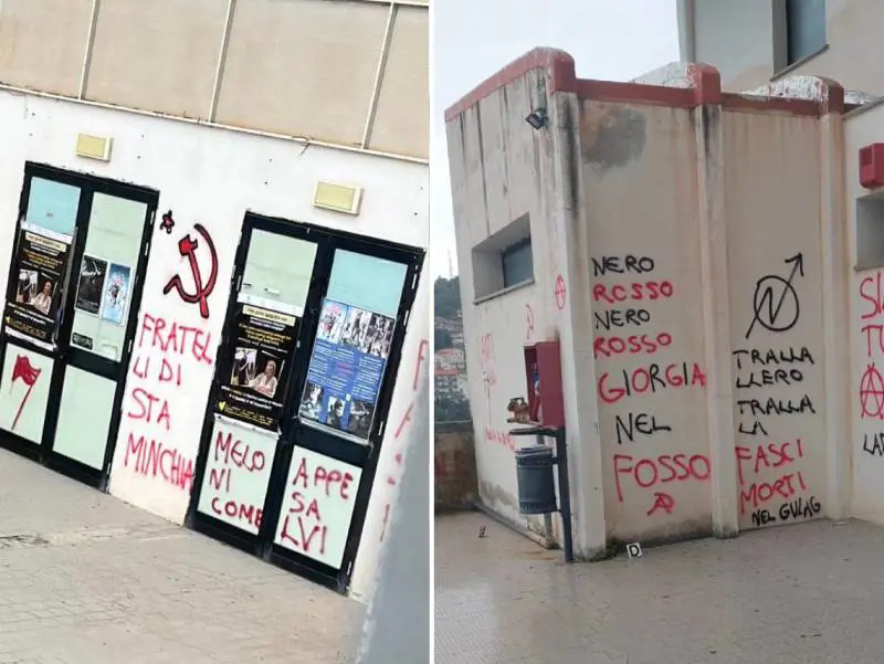 "Meloni appesa nel fosso". Le minacce choc di comunisti e anarchici