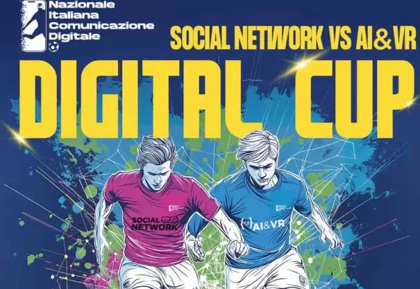 Digital Cup 2025, scende in campo la Nazionale Italiana Comunicazione Digitale