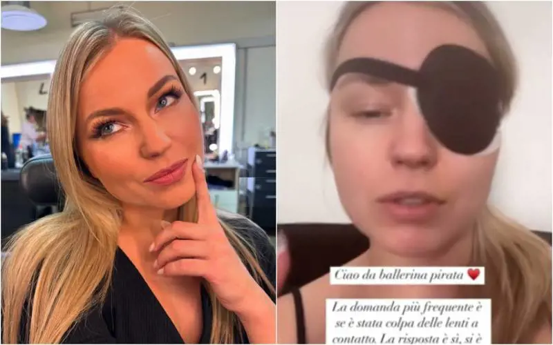 "Colpa delle lenti a contatto". Così la ballerina di Ballando Anastasia Kuzmina ha perso la vista
