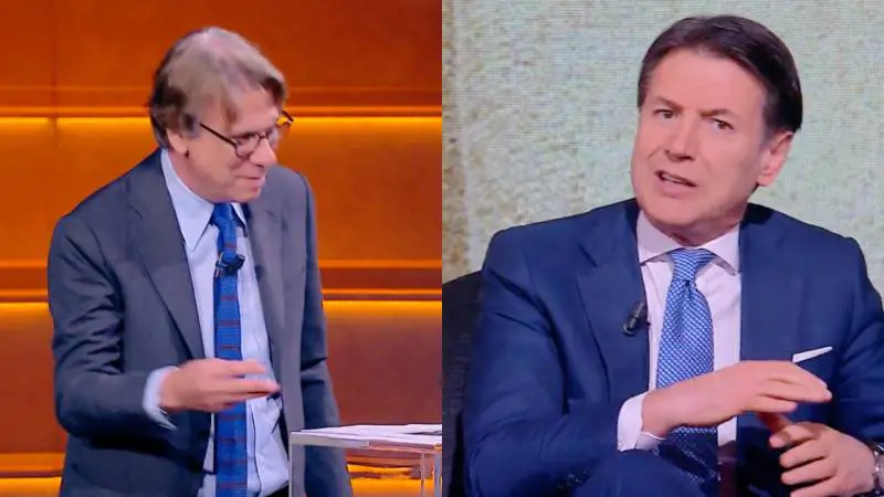 “Ero io lo scendiletto?”, “Se si offende pure..”. Scintille tra Porro e Conte