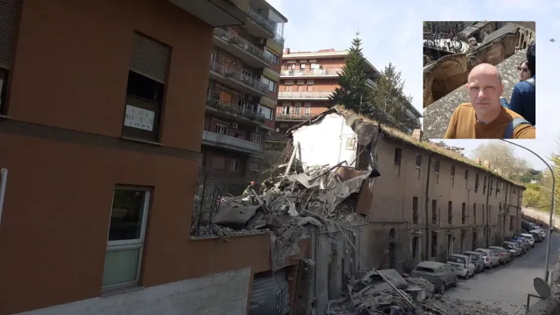 Roma, muore il turista coinvolto dal crollo della palazzina a Monteverde