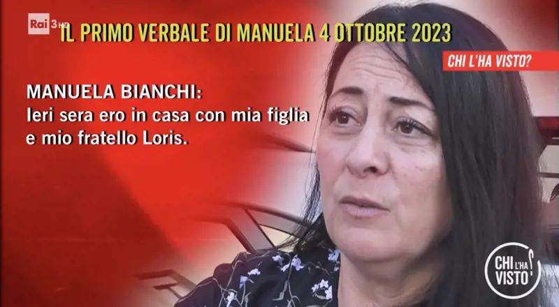 Screen "Chi l'ha visto?"