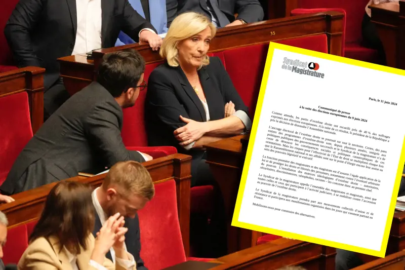"Mobilitarsi contro l'accesso al potere dell'estrema destra". Il manifesto dei magistrati francesi