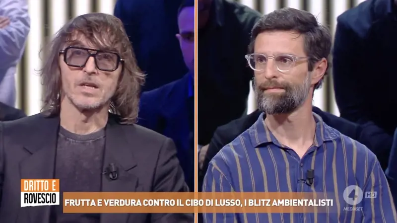 Cruciani inchioda l’eco-attivsta di Ultima Generazione: “Battaglia ridicola”