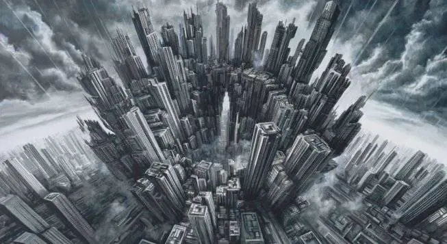 Le città distopiche di Giampietro
