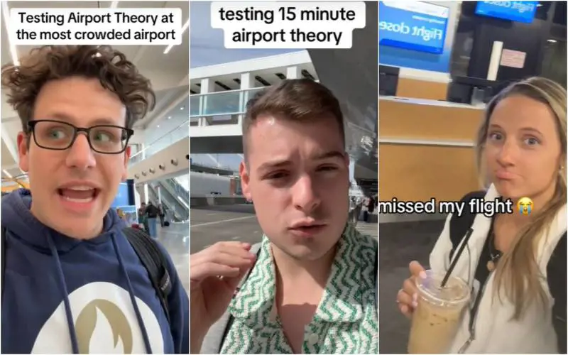 Cos'è "l'airport theory", il test diventato virale che può far perdere un volo