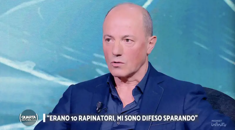 Subisce la sesta rapina, spara e non si pente: "I ladri temono il piombo"