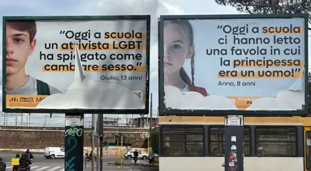 Il Comune di Roma censura i manifesti di Pro Vita & Famiglia