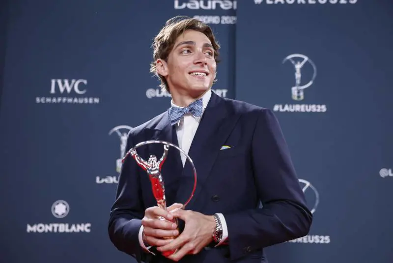  A Duplantis il Laureus Award come sportivo dell’anno, Real Madrid miglior squadra