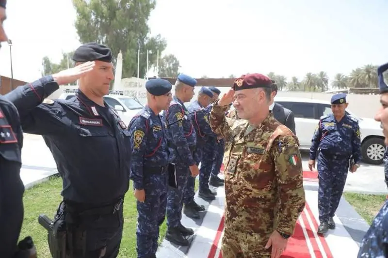 Il Comandante del COVI in Kuwait e Iraq, il saluto ai contingenti nazionali