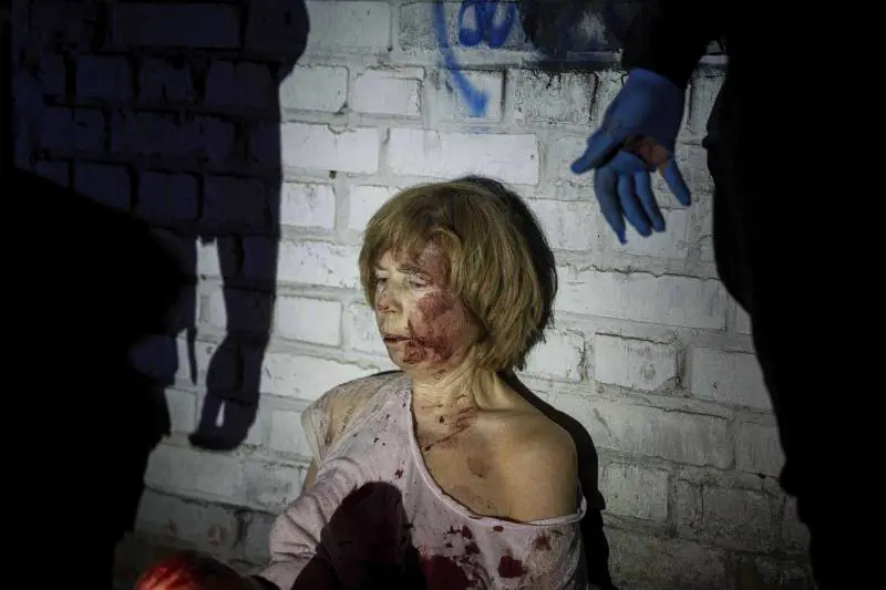 La strage di Mosca a Kiev: 12 civili uccisi e 100 feriti