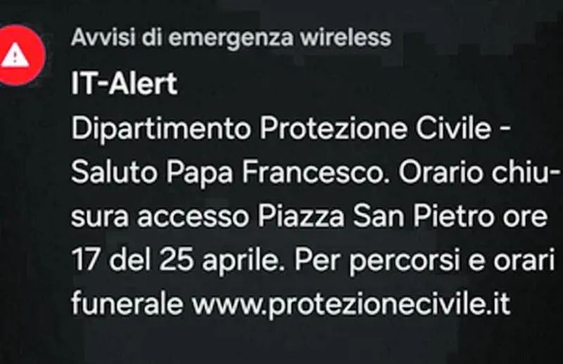 Ore 13.10, scatta l'IT-Alert. Panico e polemiche a Roma