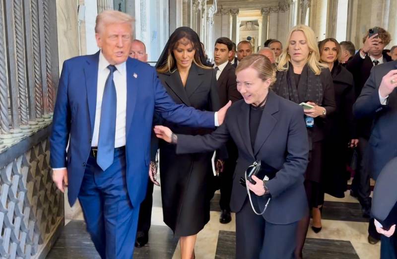 Trump, von der Leyen e Milei: gli incontri di Meloni ai funerali di Papa Francesco
