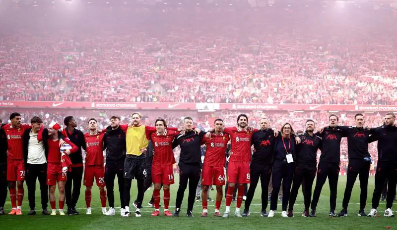 Premier League, il Liverpool è campione d’Inghilterra per la ventesima volta