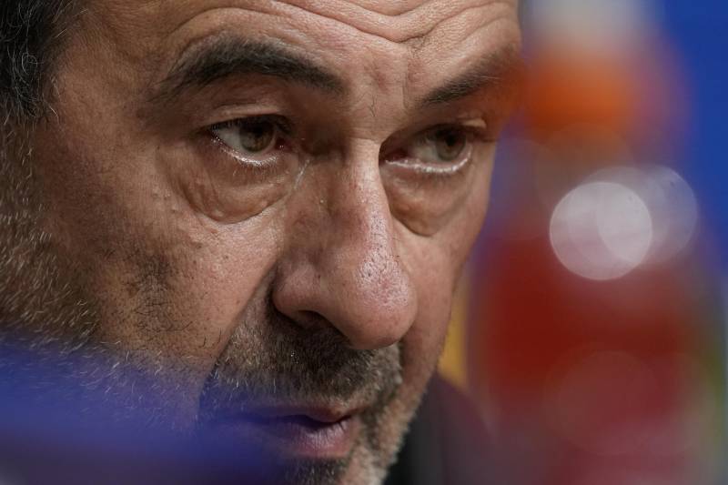 Sarri presser UCL