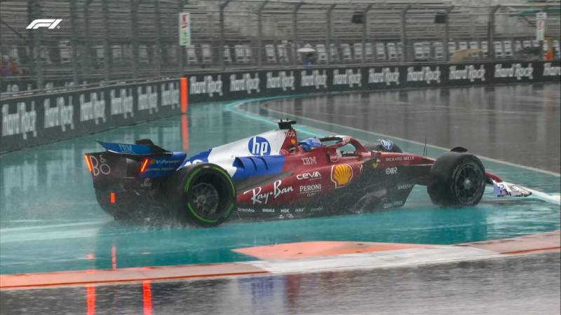 F1 Miami sprint incidente Leclerc