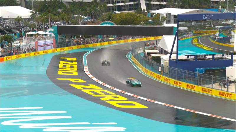 F1 Miami sprint pioggia