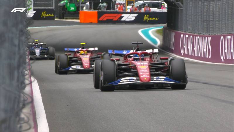F1 Miami gara Leclerc Hamilton