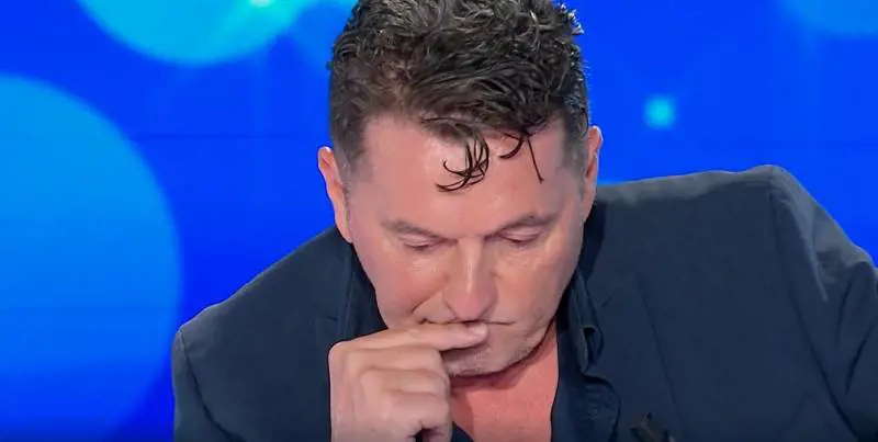 Domenica In, Teo Mammucari parla della figlia e scoppia in lacrime: "Non ce la faccio"