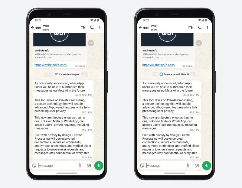 WhatsApp, "riassunti" delle chat con l'intelligenza artificiale: ecco come