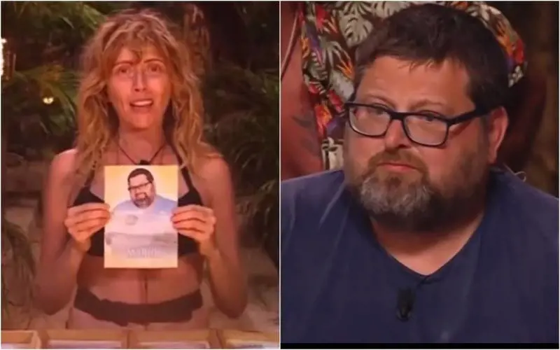 Scontro all'Isola tra Adinolfi e Cannata. L'attrice fuori controllo: "Brucino le sue idee di violenza e morte"