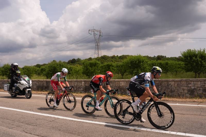 Giro 2025 tappa 5 fuga