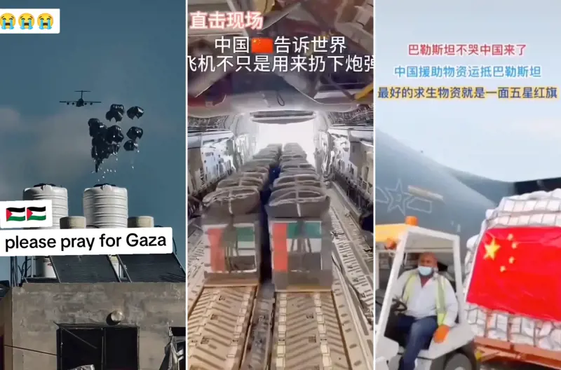 "La Cina salva Gaza". La verità sui video virali di TikTok che attaccano l'Occidente